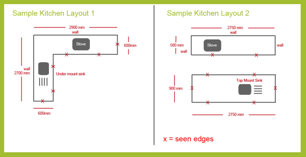 Kitchen Layout Samples